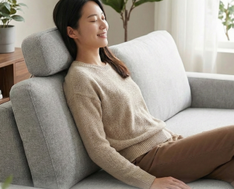 【沙發教室】坐久總是腰酸背痛？破解「好坐沙發」的3大密碼：坐深、背高與高支撐泡棉